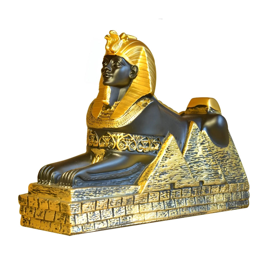 Sphinx Resin Statue – Ancient Egyptian Desktop Decor & Travel Souvenir