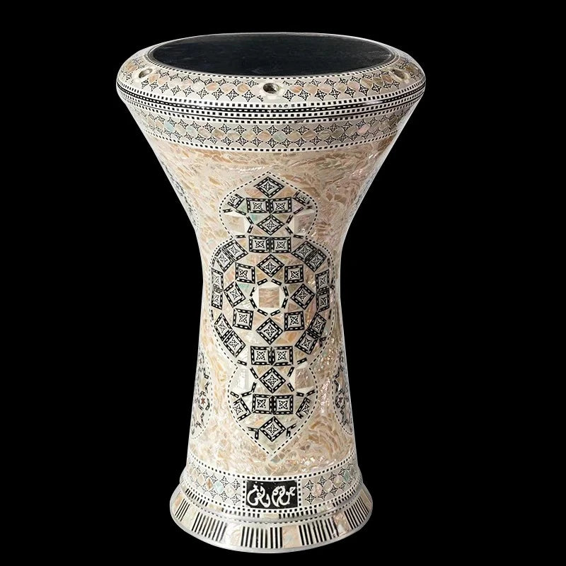 Middle Eastern drum Darbuka Arabic drum Handclapped percussion instruments Made in Egypt 8 Inch Aluminum