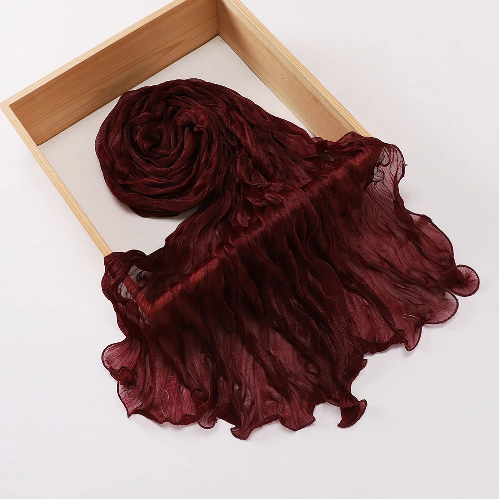 The Wavy Edge Hijab – Elegance with Every Fold