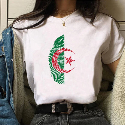 Algeria 3D Football Jersey – Quick-Dry Sports Tee, Men's & Kids' Fan Top