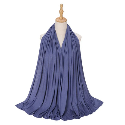 The Mercerized Cotton Jersey Hijab – Softness, Style, and Full Coverage