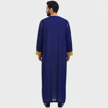 Men's Muslim Clothing Modest Fashion Abaya Thobes  for Muslim Men Modesty Dress Code Islamic Wear for Men