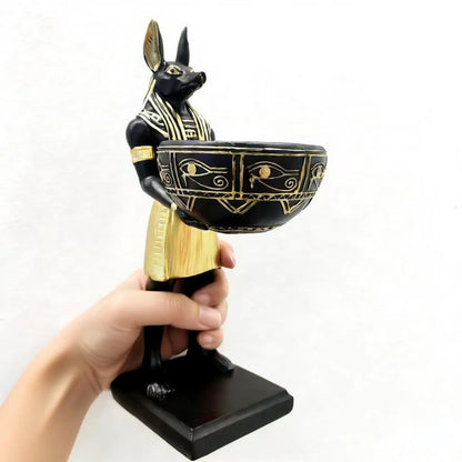 Anubis Guardian of Scales Resin Statue – Egyptian God Collectible Figurine