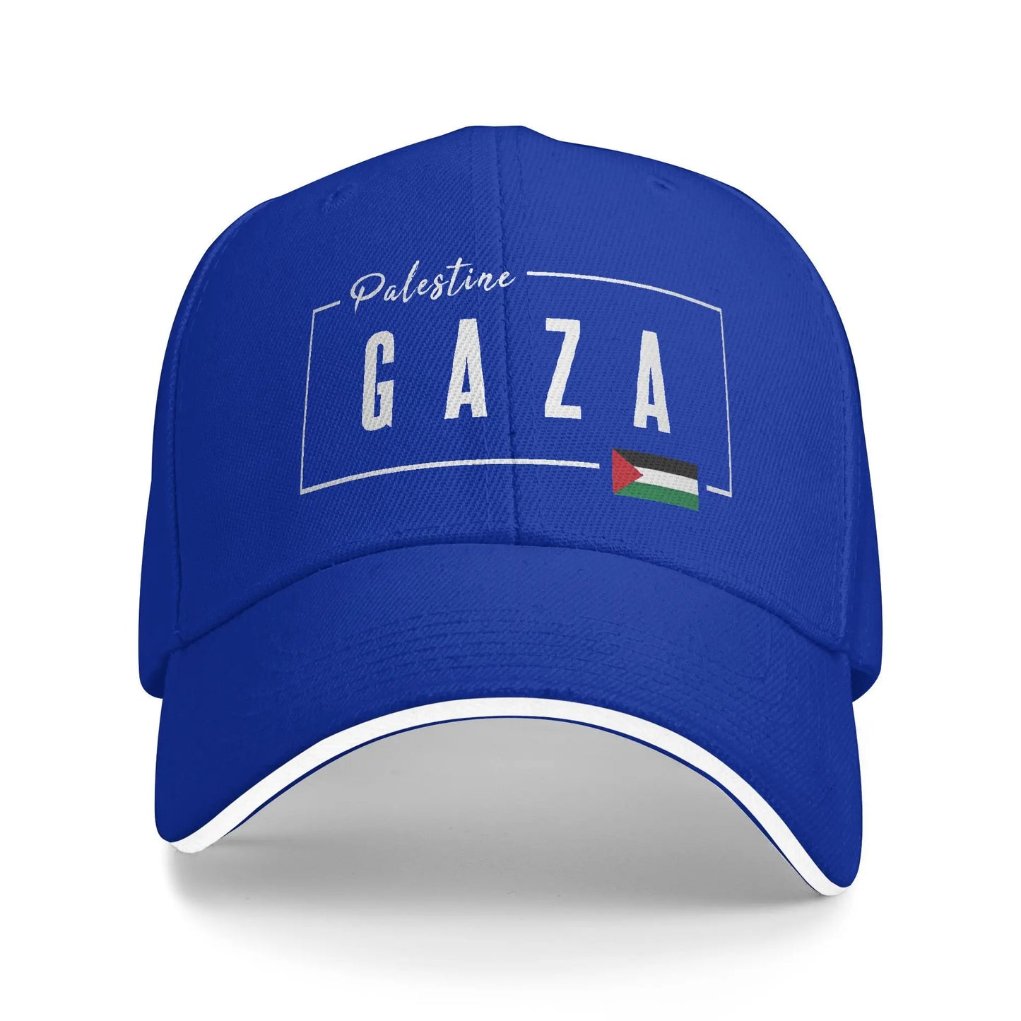 Summer Casual Baseball Cap Gaza Palestine Flag Outdoor Sport Trucker Hat For Unisex-Teens Adjustable  y2k Funny Snapback Cap