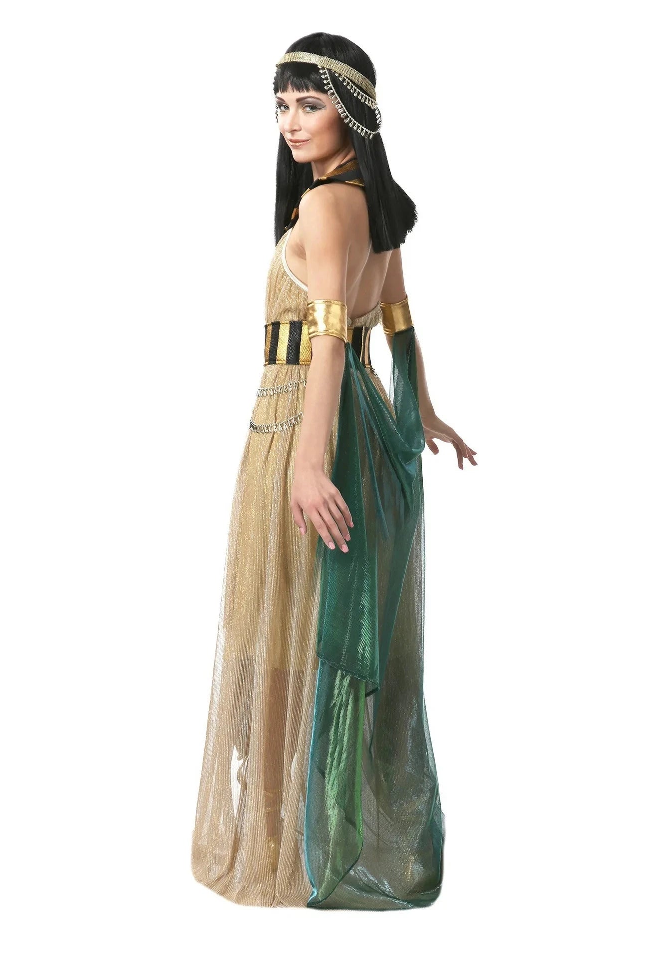 Pharaoh & Cleopatra Couple Costume – Egyptian King & Queen Cosplay Set