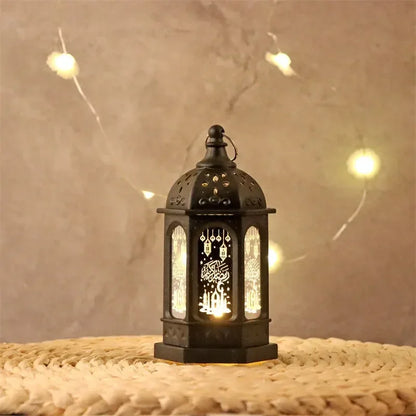 LED Ramadan Lantern Decorations Islamic Muslim Party Decorations Ramadan Wind Lanterns Holiday Decorations Party Gifts