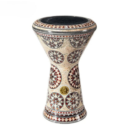 Middle Eastern drum Darbuka Arabic drum Handclapped percussion instruments Made in Egypt 8 Inch Aluminum