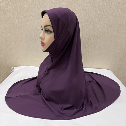 The Amira Pull-On Hijab – Full Coverage, Effortless Modesty