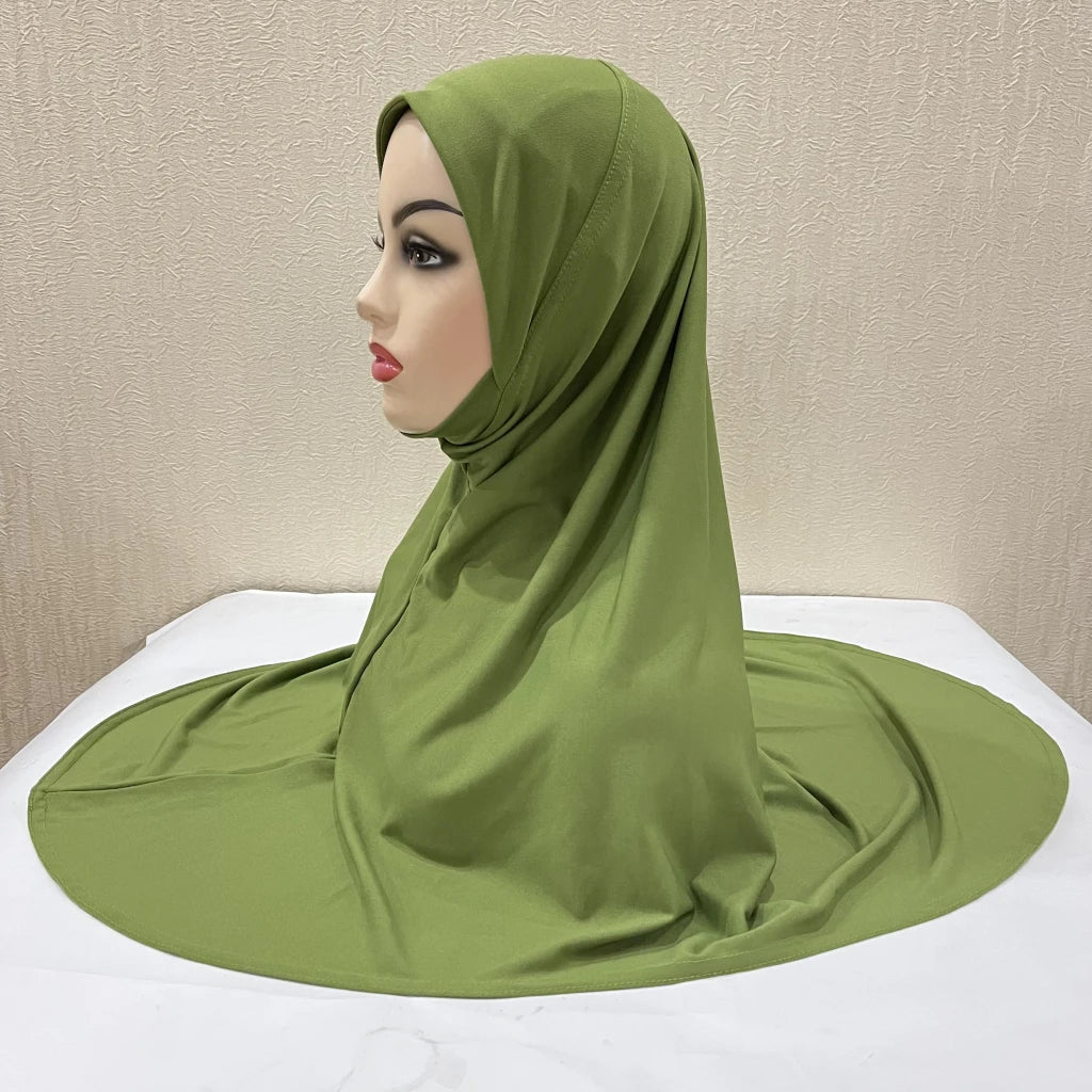 The Amira Pull-On Hijab – Full Coverage, Effortless Modesty