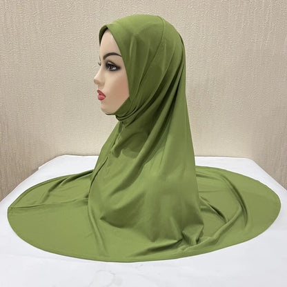 The Amira Pull-On Hijab – Full Coverage, Effortless Modesty