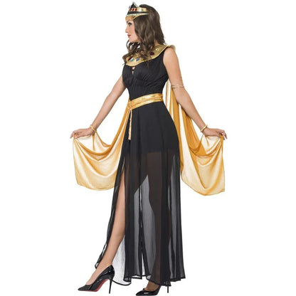Cleopatra Queen Costume – Women's Egyptian Pharaoh Cosplay Dress for Carnival & Parties