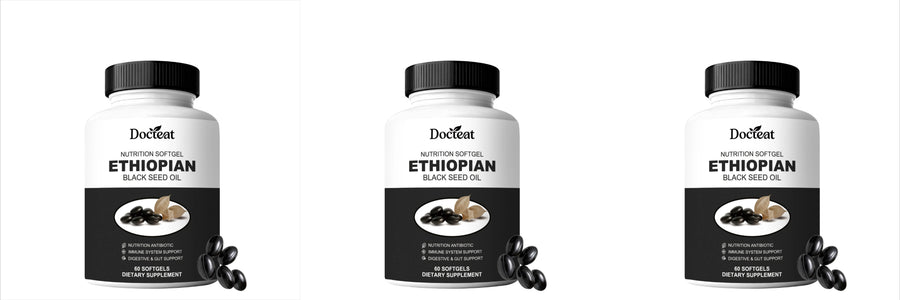 The Black Seed Shield – Immune Support Softgels with Turmeric & Ginger (60 Count)
