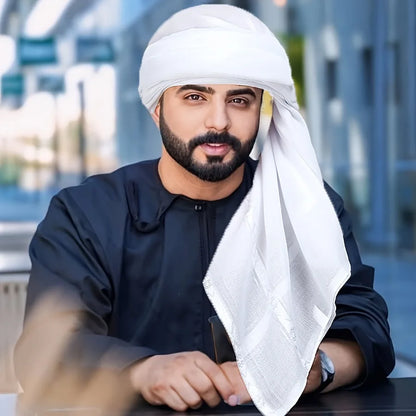 Wholesale Arabic Shemagh Scarf Dubai Saudi Middle East Daily Muslim Men Ramadan Headwear Fast Selling