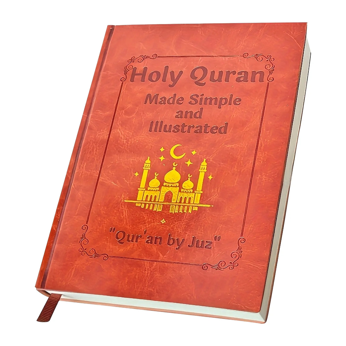 Quran Made Simple: Beginner-Friendly Study Guide with Illustrated Tafsir, Easy Explanations & Full Summary - Ramadan or Eid Gift