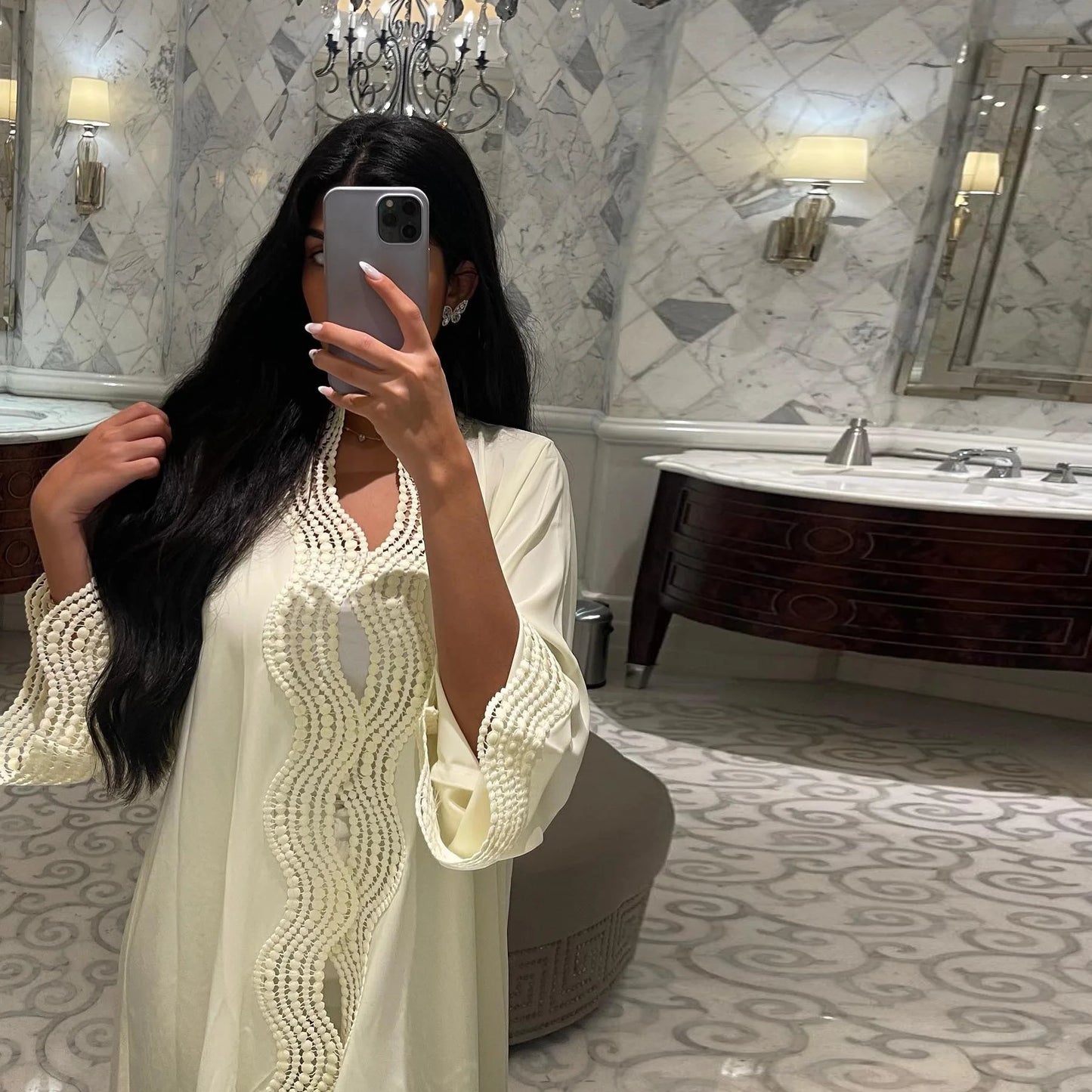 Ramadan in America – Dubai Open Abaya for the Muslim Woman