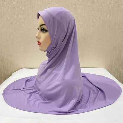 The Amira Pull-On Hijab – Full Coverage, Effortless Modesty