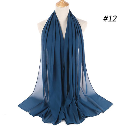 The Bubble Chiffon Hijab – Light as Air, Bold in Style