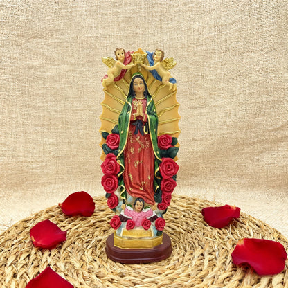 Statue of the Birth of Jesus by the Virgin Mary，the Size Is28cm/11.02in，Collectible Small Statue Ornaments，Ramadan Gifts