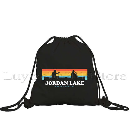 Jordan Emblem Drawstring Bag – Petra, Flag & Map Gym Sackpack