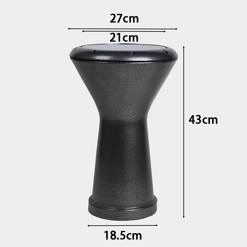 Adults Doumbek Professional Tambourine Aluminium Darbuka Meditation Portable Drums Instrument with Bag Percussion Accessories