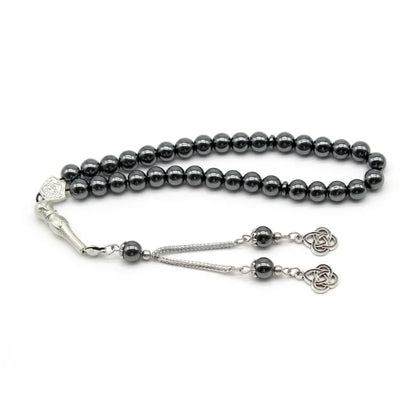 Middle East Retro Simple Muslim Fashion Obsidian Rosary Beads Are Worn Daily with Prayer Holiday Gatherings Bracelet Jewelry