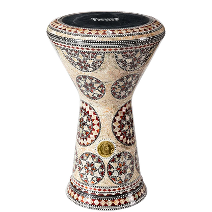 Middle Eastern drum Darbuka Arabic drum Handclapped percussion instruments Made in Egypt 8 Inch Aluminum