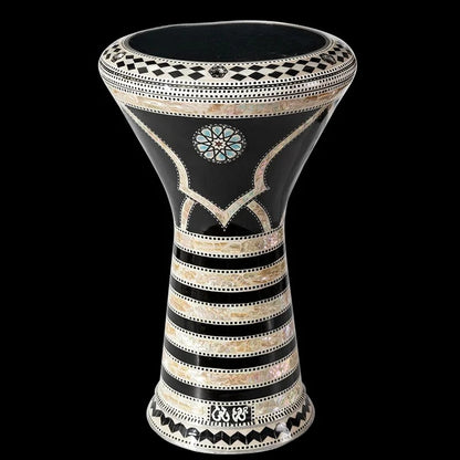 Middle Eastern drum Darbuka Arabic drum Handclapped percussion instruments Made in Egypt 8 Inch Aluminum