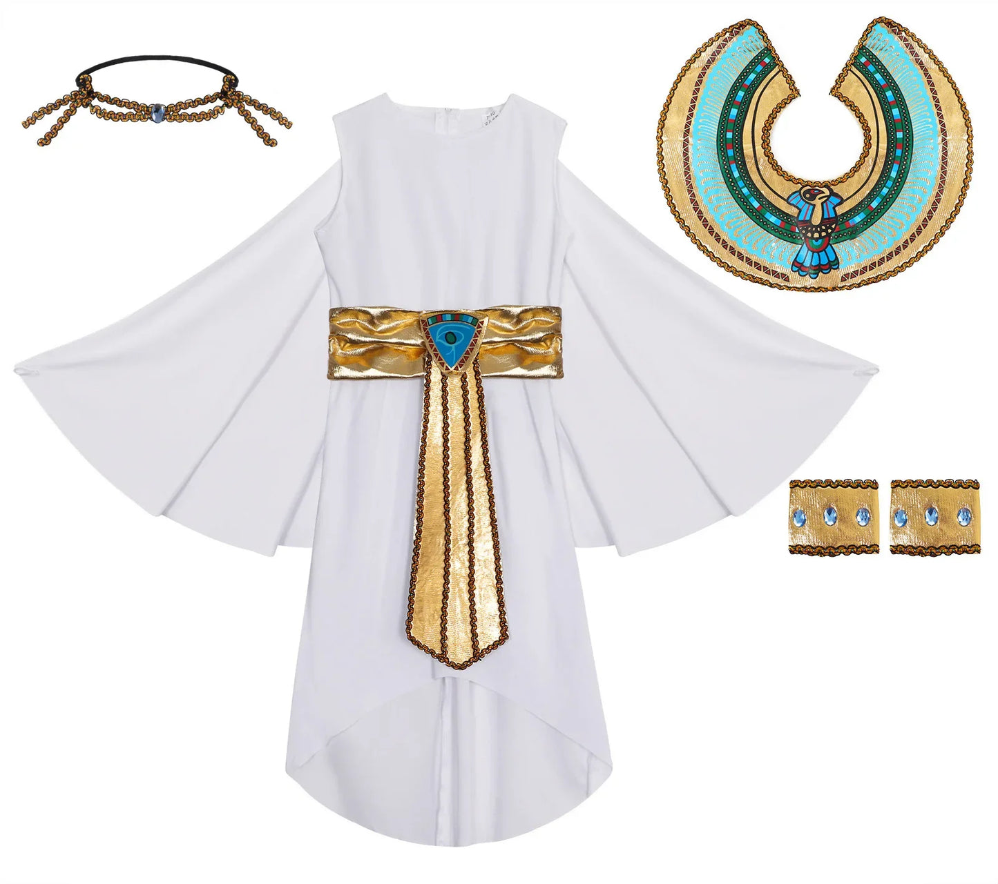 Children's Egyptian Pharaoh & Cleopatra Costume – Carnival & Party Dress