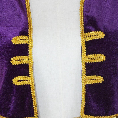Movie Aladdin Costumes Arabian Prince Aladdin Cosplay Costume Vest Pants Suits Halloween Party Clothes