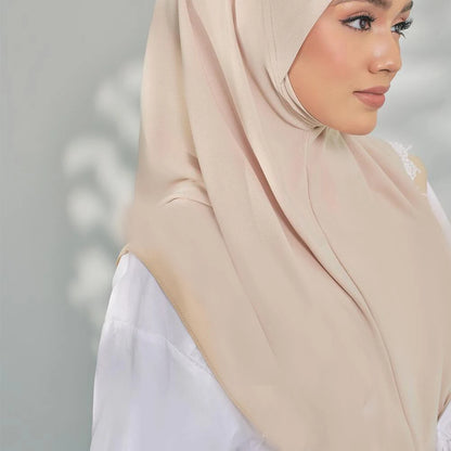The Amira Pull-On Hijab – Full Coverage, Effortless Modesty