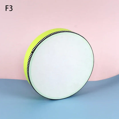 6/7/8/10 Inch Wooden Hand Drum Wood Frame Drum for Children Music Game Convenient Portable Musical Instrument Kid Percussion Toy