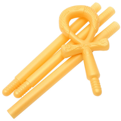 Pharaoh Scepter Prop – Egyptian Crook & Flail Cosplay Cane Accessory