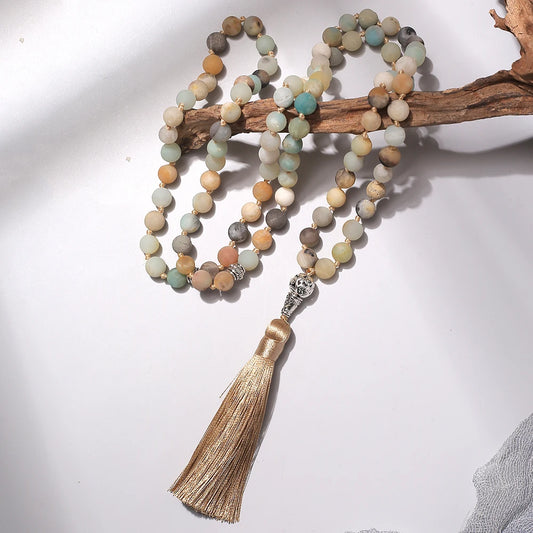 The Amazonite Tasbih – A River of Calm in Every Bead