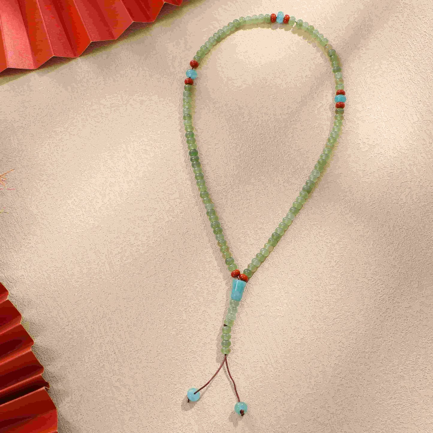 Islamic Prayer 99 Beads Tasbih, Natural Stone Misbaha Tasbeeh for Unisex Adults with Gift Box