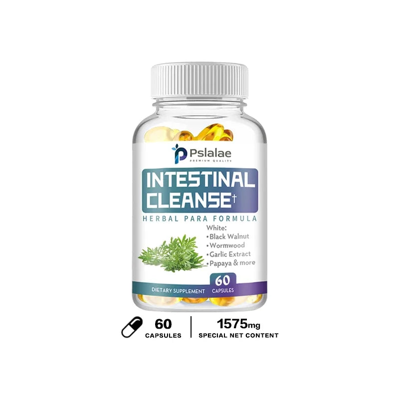 Intestinal Cleanse - Relieve Constipation, Cleanse The Body, and Support Regular Bowel Movements