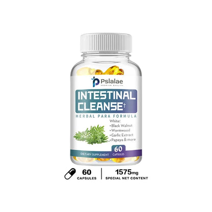 Intestinal Cleanse - Relieve Constipation, Cleanse The Body, and Support Regular Bowel Movements