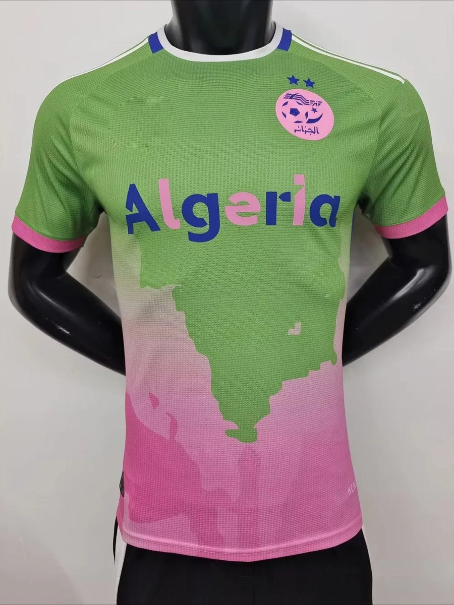 Algeria 24-25 Special Edition Jersey – 3D Printed Unisex Football Tee