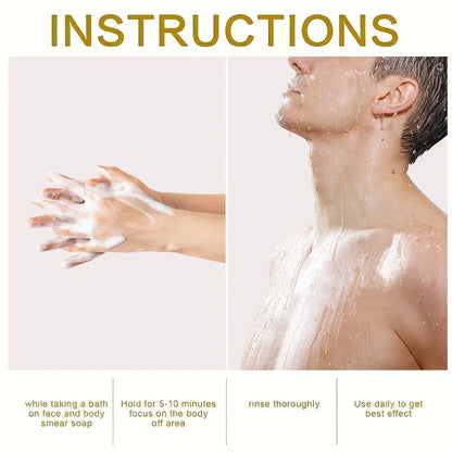 Handmade Whitening Soap Skin Care Deep Cleansing Moisturizing Cleansing Essential oil Mild Soap Brightens Skin Sandalwood Soap