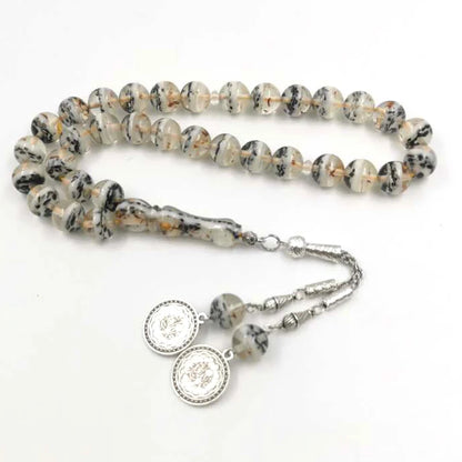 New arrived Tasbih resin inside sesame and wood 33 Prayer Beads islamic Accessoriy misbaha Muslim  bracelet ADHA Eid gift Rosary