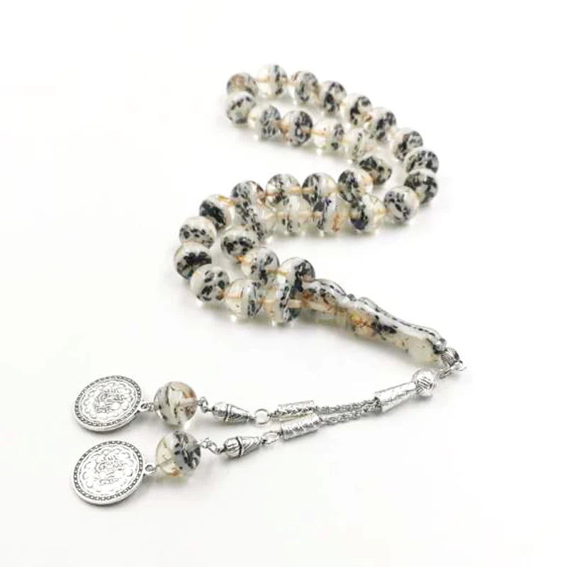 New arrived Tasbih resin inside sesame and wood 33 Prayer Beads islamic Accessoriy misbaha Muslim  bracelet ADHA Eid gift Rosary