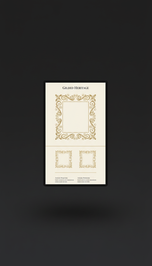 Arabic-Inspired Luxury Typography
